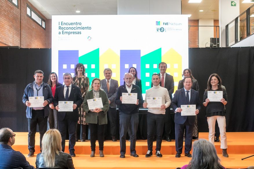 I Encuentro de Reconocimiento a Empresas que ha organizado conjuntamente la Facultat d’Economia y la Fundación ADEIT de la Universitat de València.